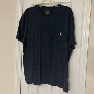 Polo T-shirt. Navy.